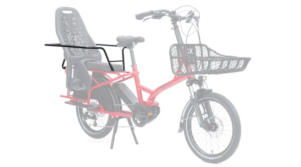 Secure Bars mises en place sur un modèle équipé d'un siège à l'arrière
