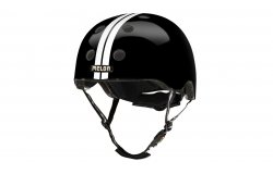 Casque Melon Straight White Black