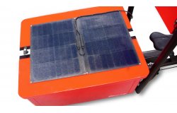 Panneaux solaires sur la caisse arrière pour plus d'autonomie et d'écologie