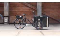 Triporteur électrique NIHOLA CARGO XL Pro vu de côté