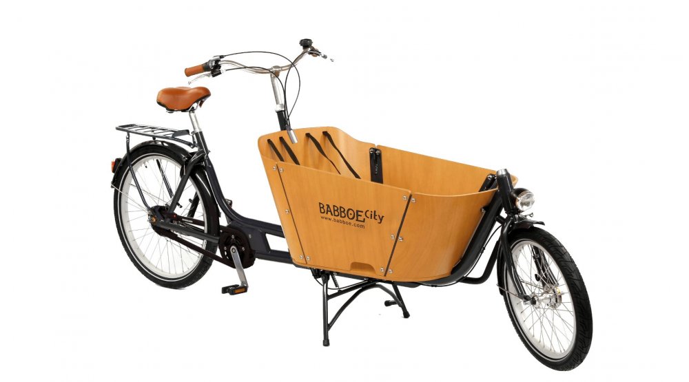 Biporteur Babboe City Mountain en stock (avec porte-bagage arrière )