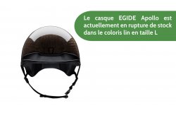 Casque EGIDE Apollo lin vu de face