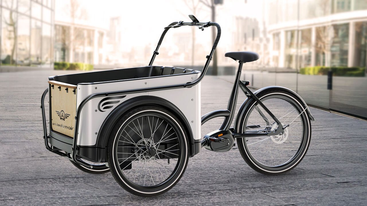 Le triporteur électrique Urban Rider dans son milieu naturel