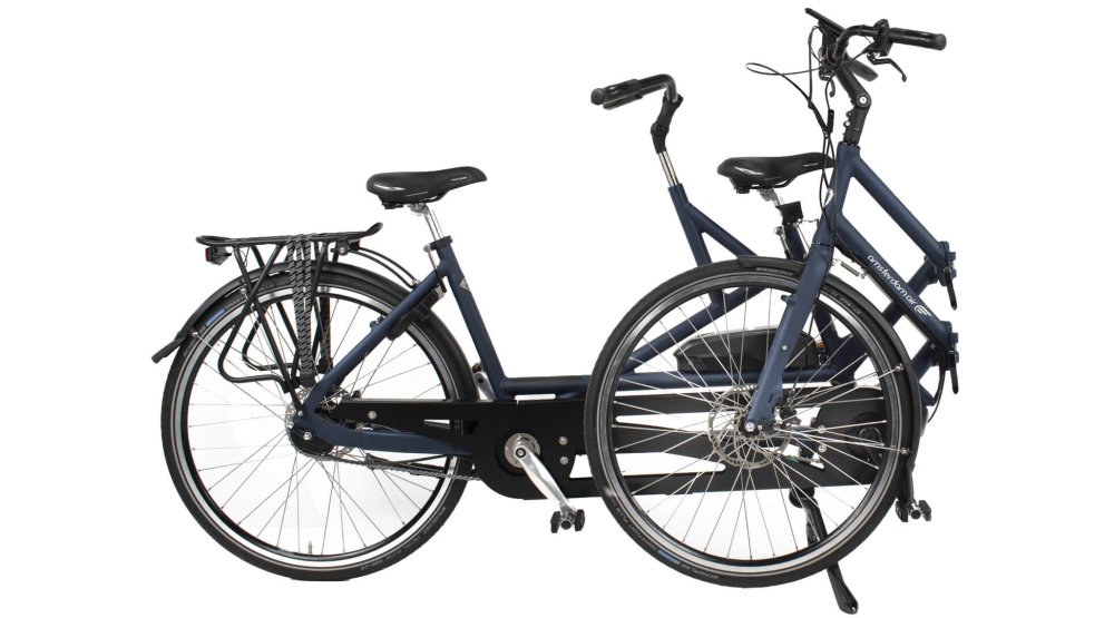 Le vélo tandem 28" une fois plié