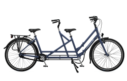 Tandem pliant 28" avec cadre bleu mat