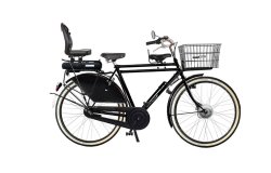 Vélo électrique hollandais Amsterdam Air Legend Exclusive, batterie avant