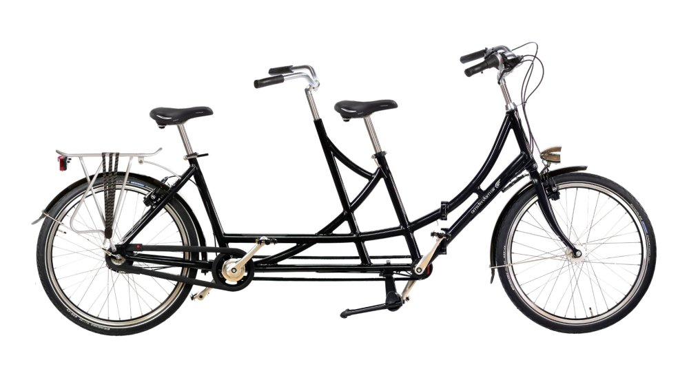  Tandem pliant Amsterdam Air roues 26" dans sa configuration de base