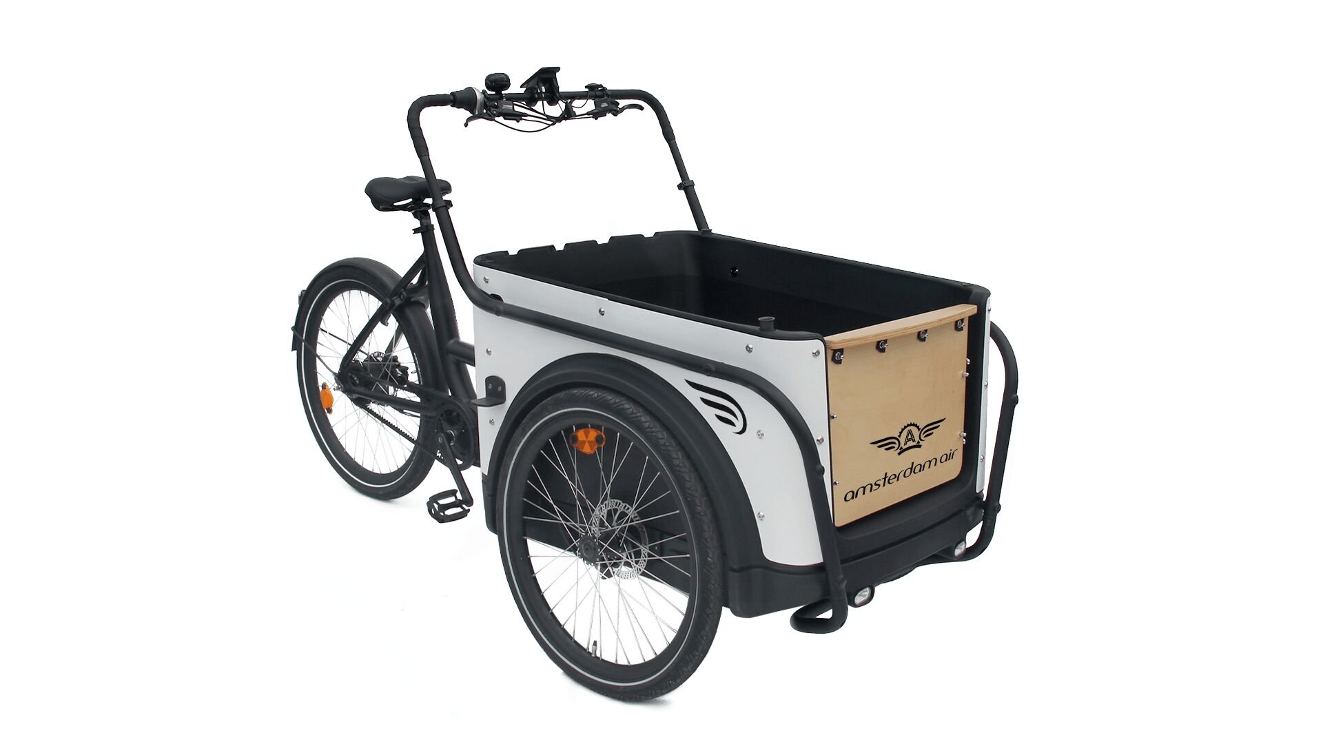 Le triporteur Urban Rider dans sa configuration de base