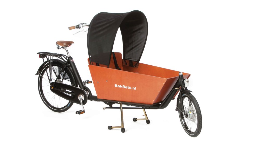 Protection pluie et soleil pour biporteur Bakfiets