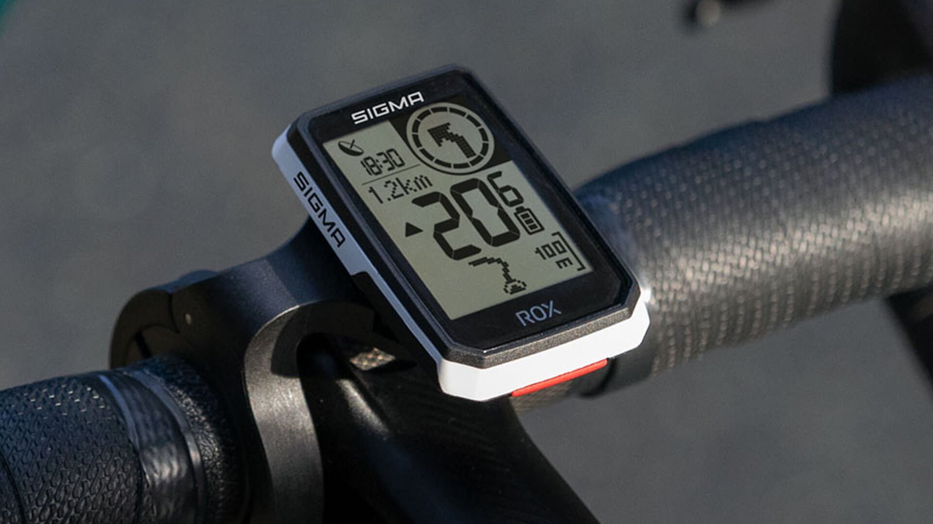 Compteur GPS Sigma ROX 2.0 pour vélo musculaire ou électrique