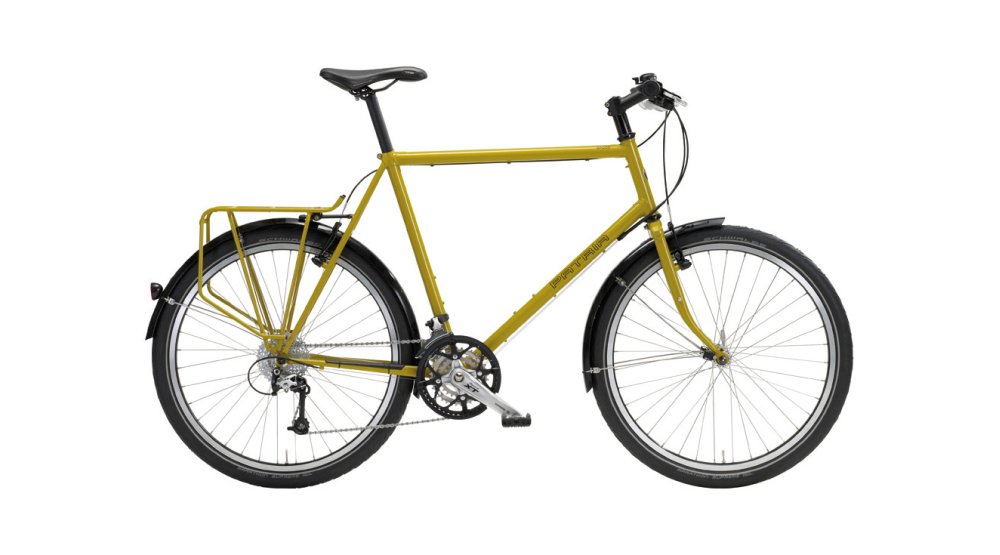 Argos 26 avec cadre Diamant couleur jaune curry (RAL 1027) et boîte XT-30 vitesses