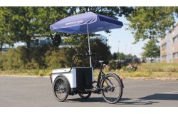 Triporteur Urban Rider Pro avec parasol personnalisé