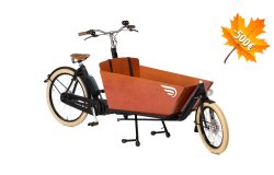 500€ de remise immédiate sur ce modèle déjà personnalisé du biporteur Bakfiets Confort STEPS