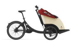 Triporteur électrique Triobike Taxi - Moteur pédalier Bosch et boîte Enviolo CA