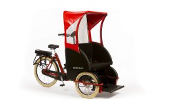 Triporteur transport adulte rickshaw vélo taxi