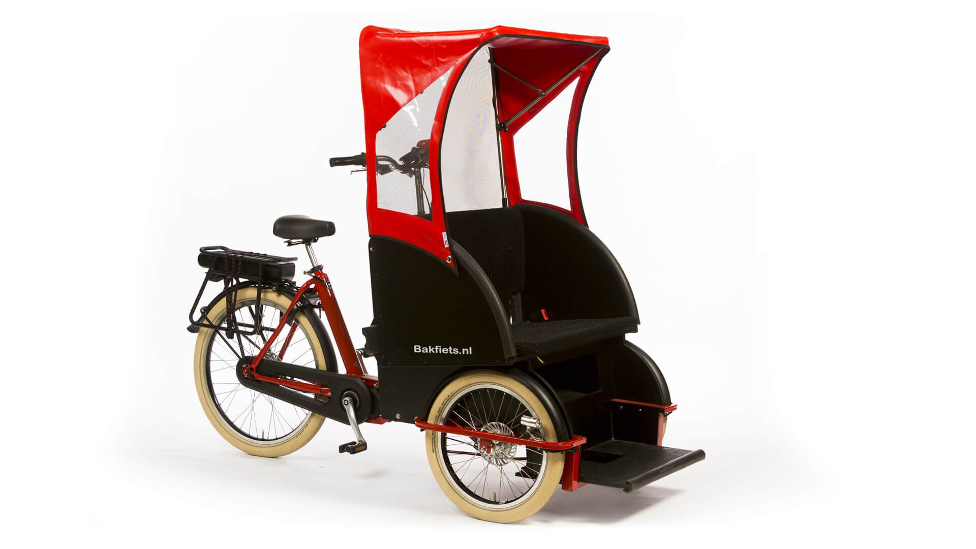 Triporteur transport adulte rickshaw vélo taxi