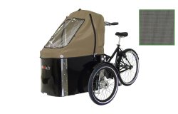 Capote de pluie camel pour triporteur NIHOLA CARGO