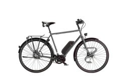 Ranger Hybrid 28″, moteur Shimano Steps E6100, Alfine 11 vitesses Di2, vernis gris sépia, XT Disc, batterie 504 Wh