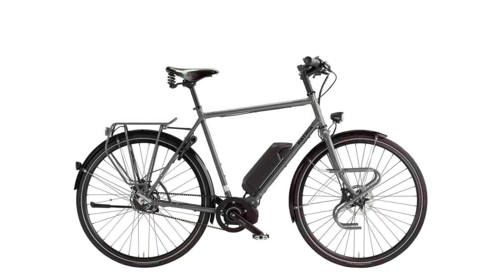 Ranger Hybrid 28″, moteur Shimano Steps E6100, Alfine 11 vitesses Di2, vernis gris sépia, XT Disc, batterie 504 Wh