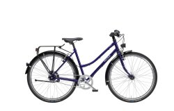 Vélo polyvalent adapté aux petites tailles - modèle Petite en bleu brillant