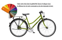 Personnalisé votre vélo Petite selon vos envies ! Un choix illimité de couleurs s'offre à vous 