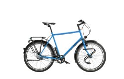 Modèle Terra en boîte de vitesses Rohloff 14 vitesses, cadre Diamant, couleur : bleu lointaint