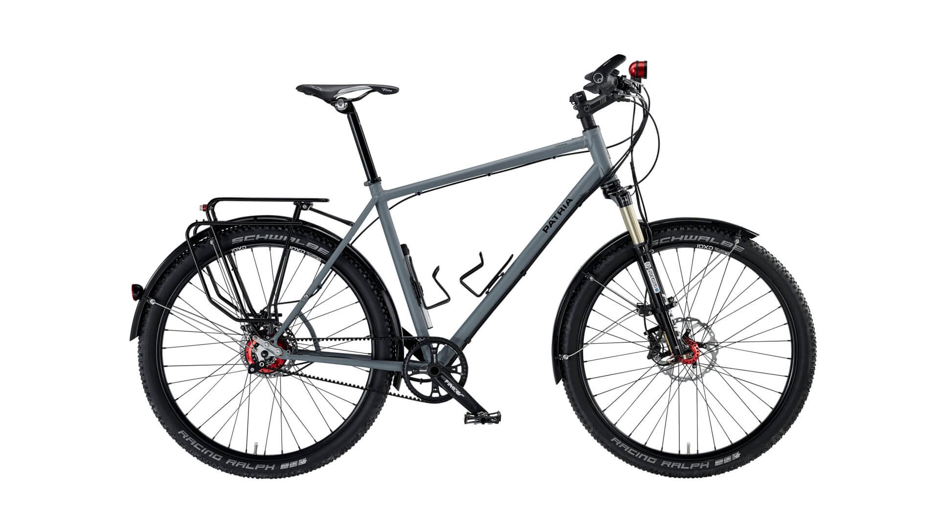 VTT sportif MTB Trail de Patria avec cadre Diamant gris ardoise