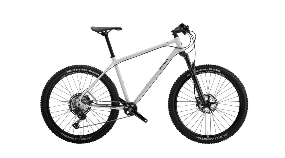 VTT MTB Trail avec cadre Diamant blanc, transmission XT 1×12 & Nobby Nic 62-584