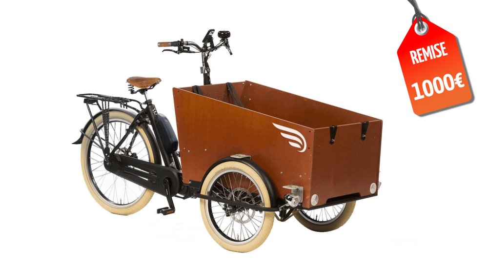 Magasin de vélo cargo & électrique en ligne pour la famille - Velobac