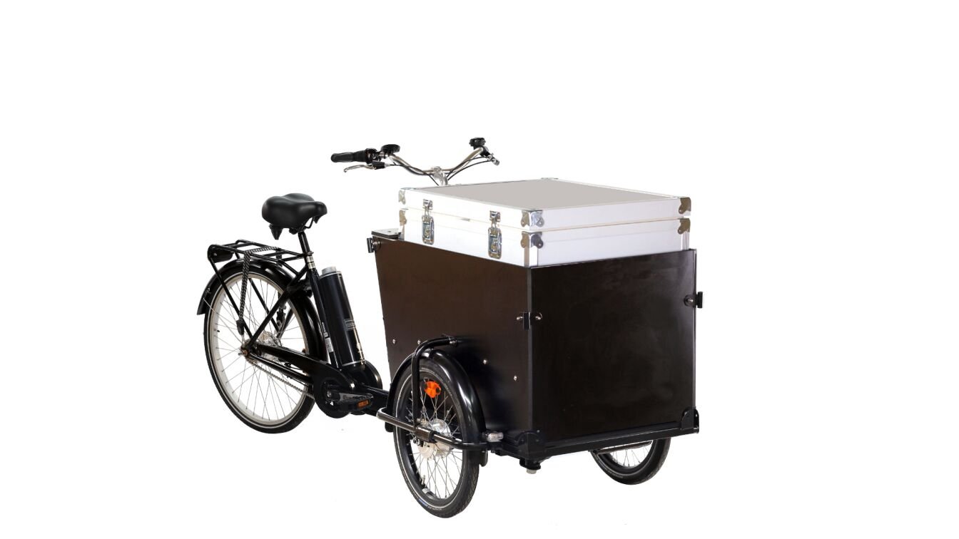 Triporteur Amsterdam Air Pro Frigo Pendix dans sa configuration de base