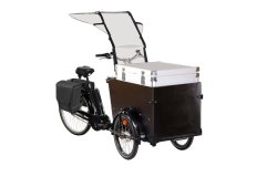 Triporteur Amsterdam Air Pro Frigo Pendix avec protection de pluie