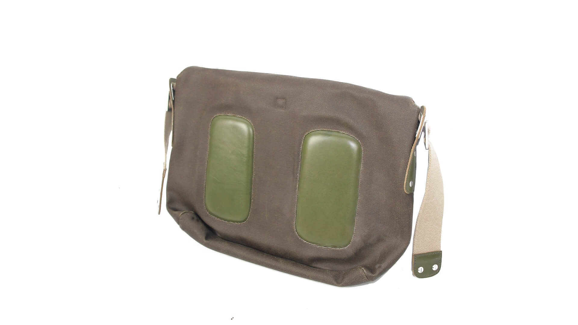 Sac Brooks Messenger vert mousse