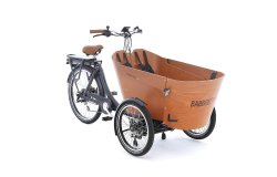 Triporteur électrique Babboe Carve-e dans sa configuration de base 