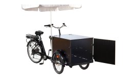 Triporteur électrique vente ambulante dans sa configuration de base