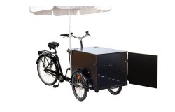 Triporteur vente ambulante dans sa configuration de base