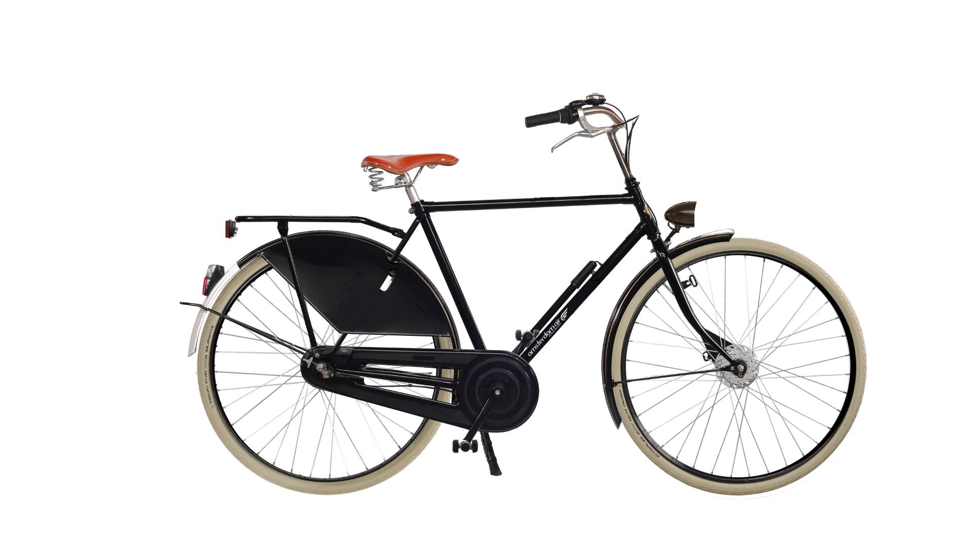 vélo hollandais Amsterdam Air air park exclusive noir brillant