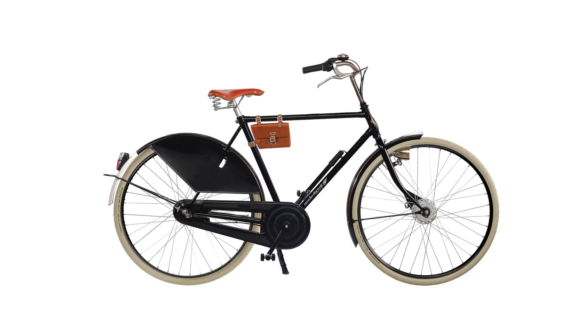 vélo hollandais Amsterdam Air air park exclusive avec sellerie brooks
