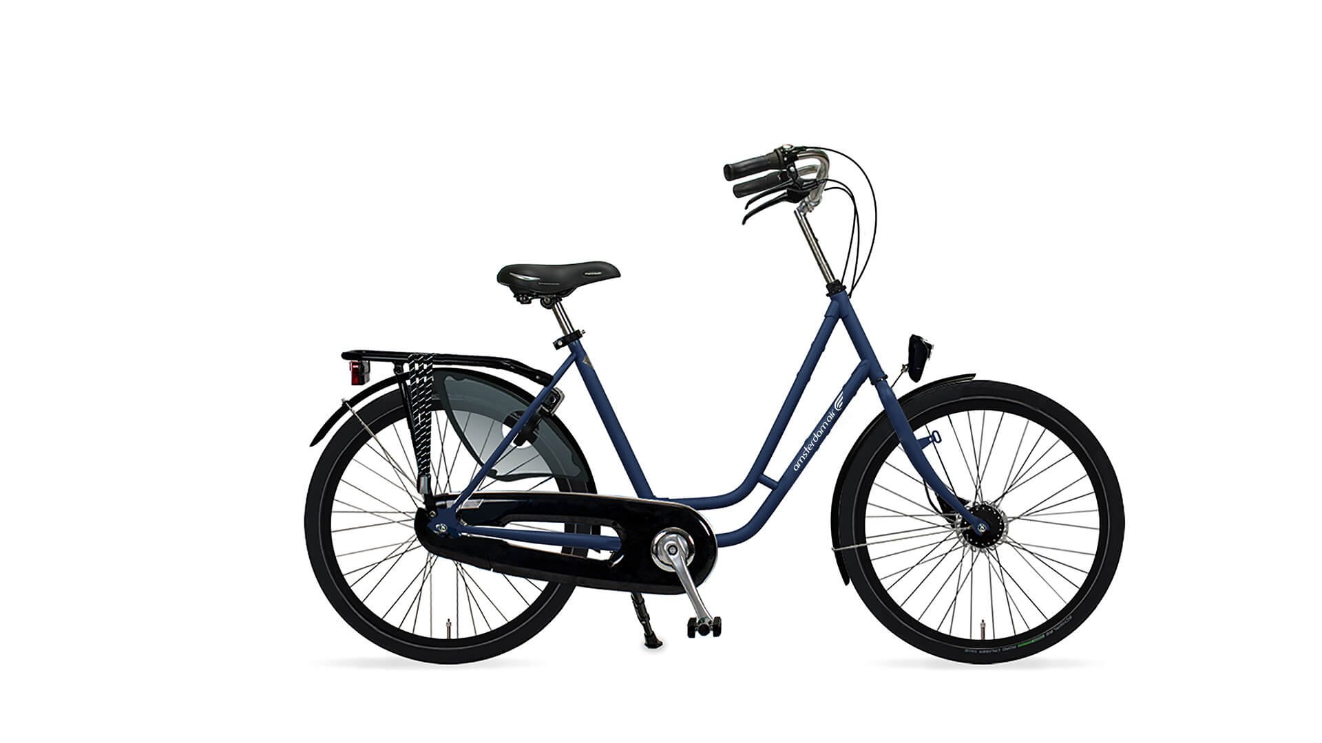 Vélo hollandais Klein 24 pouces avec cadre bleu mat