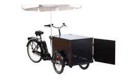 Triporteur électrique vente ambulante eDrive500 dans sa configuration de base