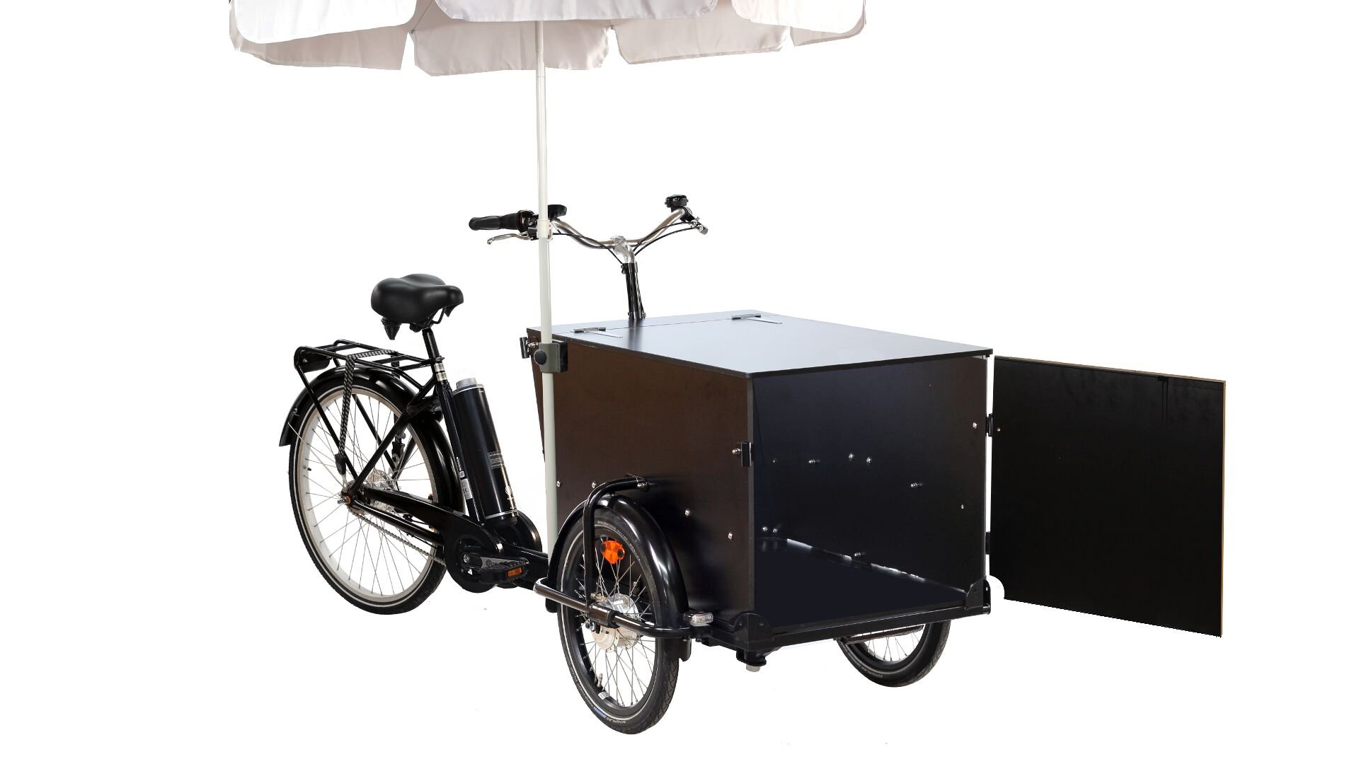 Triporteur électrique vente ambulante eDrive500 dans sa configuration de base