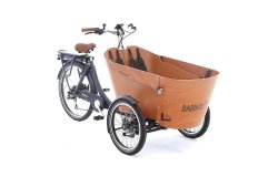 Capable d'accueillir 2 enfants avec votre triporteur Babboe Flow-E