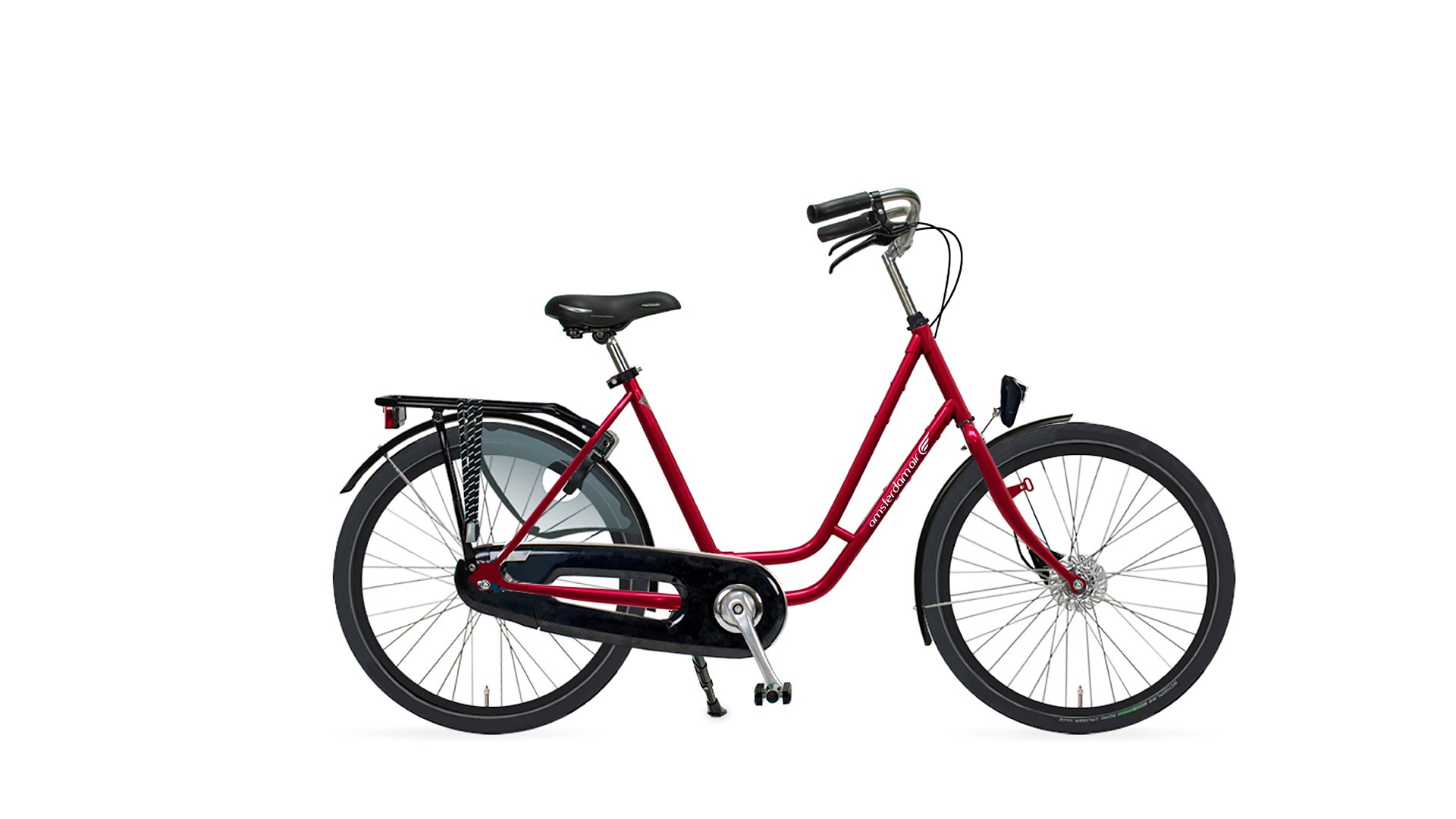 Vélo hollandais Klein 24 pouces cadre rouge brillant