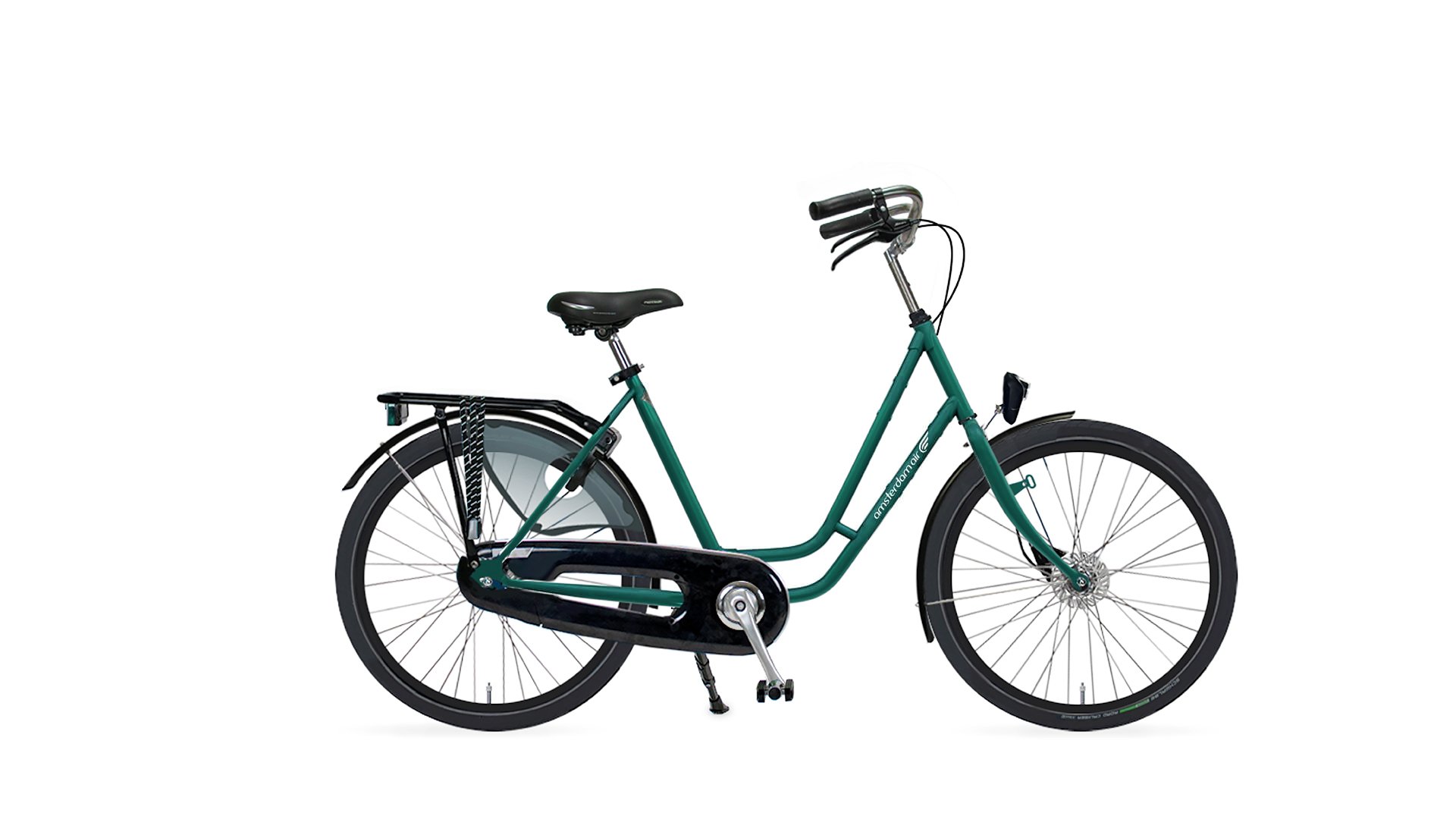 Vélo hollandais Klein 24 pouces avec cadre vert profond