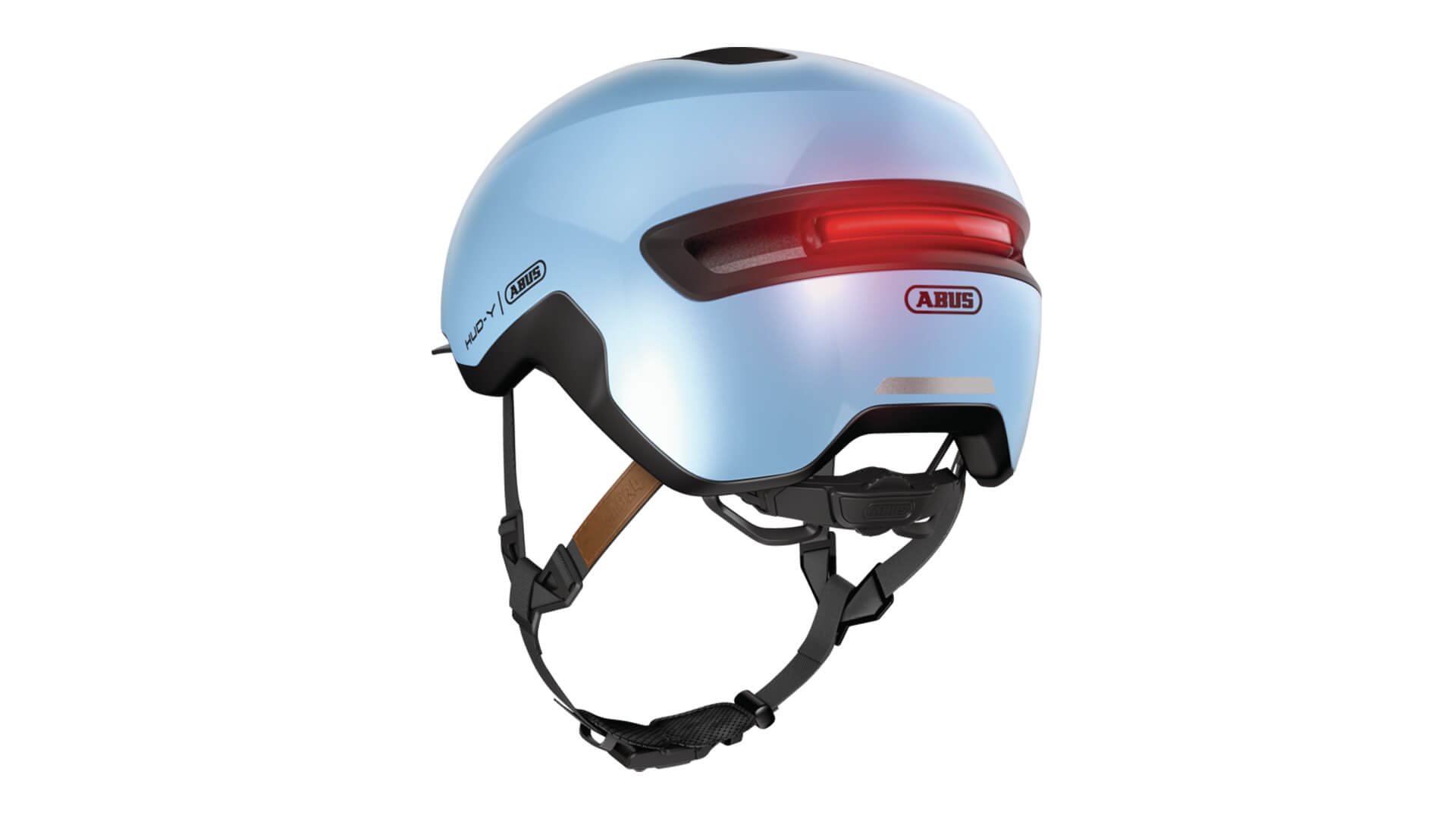 Casque Hud-Y équipé d'une bande LED magnétique 