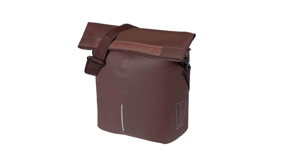 Sacoche simple Basil Shopper City Hook marron