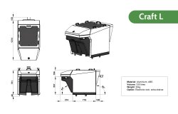 Specs et dimensions de la caisse Craft