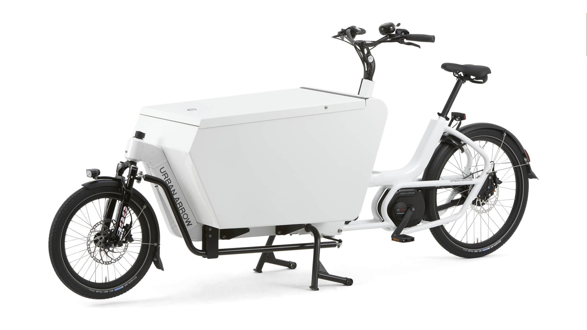 Biporteur électrique Urban Arrow Cargo L Alubox blanc