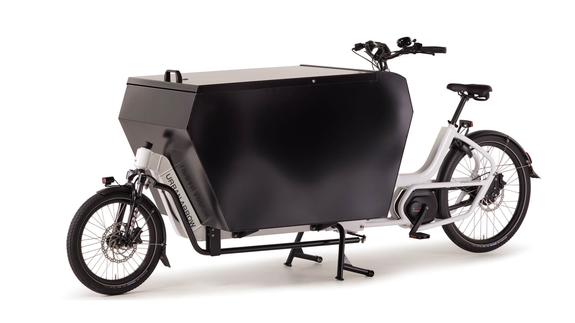 Biporteur électrique Urban Arrow Cargo XL Alubox blanc