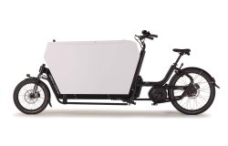 Biporteur électrique Urban Arrow Cargo XL Alubox blanc