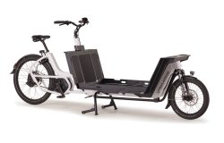 Urban Arrow Cargo XL avec cadre blanc et Toploader 